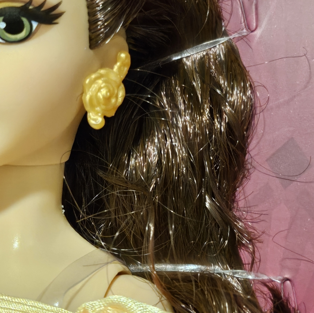 Disney Belle Doll in Yellow Rose Dress - Picture 6 of 10